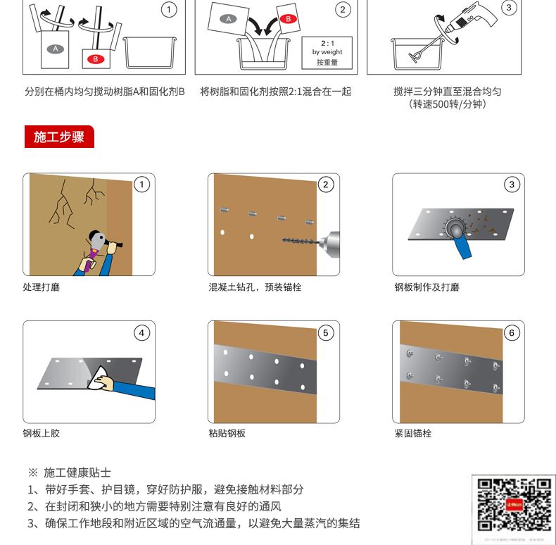 包钢石河子乡粘钢加固施工过程